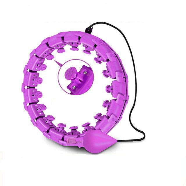 Smart Hoop Weighted Fit for Adults Weight Loss - 2 in 1 Fitness Massage