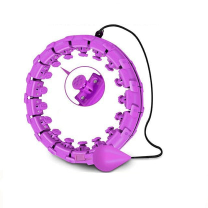 Smart Hoop Weighted Fit for Adults Weight Loss - 2 in 1 Fitness Massage