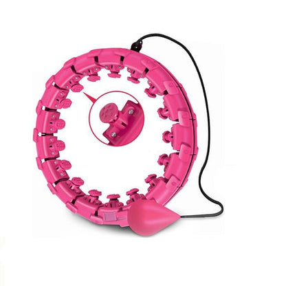 Smart Hoop Weighted Fit for Adults Weight Loss - 2 in 1 Fitness Massage