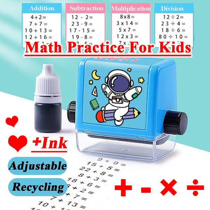Smart Math Roller Stamps, Addition And Subtraction Questions - Stamp Within 100 Pupils