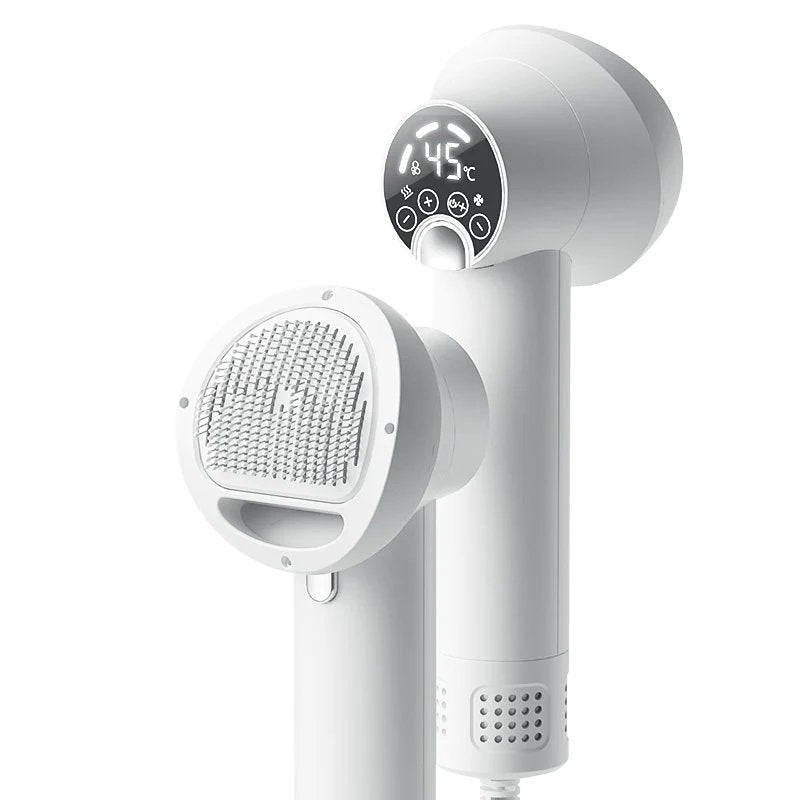 Smart Pet Hair Dryer - Dog Golden Retriever Cat Grooming Hairdressing Blow & Comb