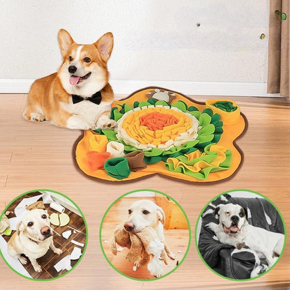 Sniff Mat for Dogs – Multi-Functional Feeding Mat, Treat Dispenser & Boredom Buster with Engaging Pup Games