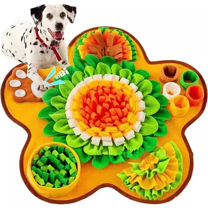 Sniff Mat for Dogs – Multi-Functional Feeding Mat, Treat Dispenser & Boredom Buster with Engaging Pup Games