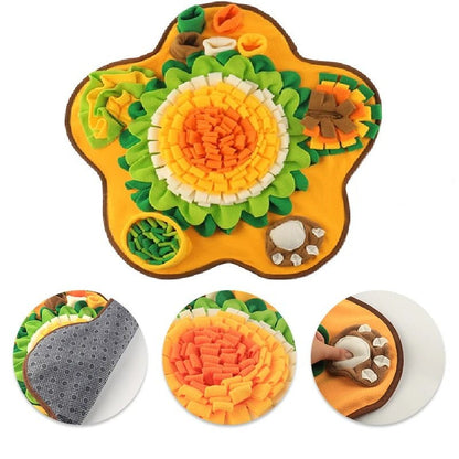 Sniff Mat for Dogs – Multi-Functional Feeding Mat, Treat Dispenser & Boredom Buster with Engaging Pup Games