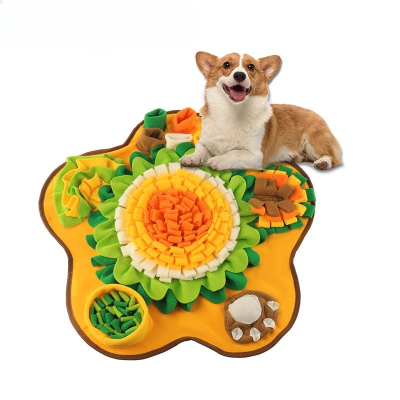 Sniff Mat for Dogs – Multi-Functional Feeding Mat, Treat Dispenser & Boredom Buster with Engaging Pup Games