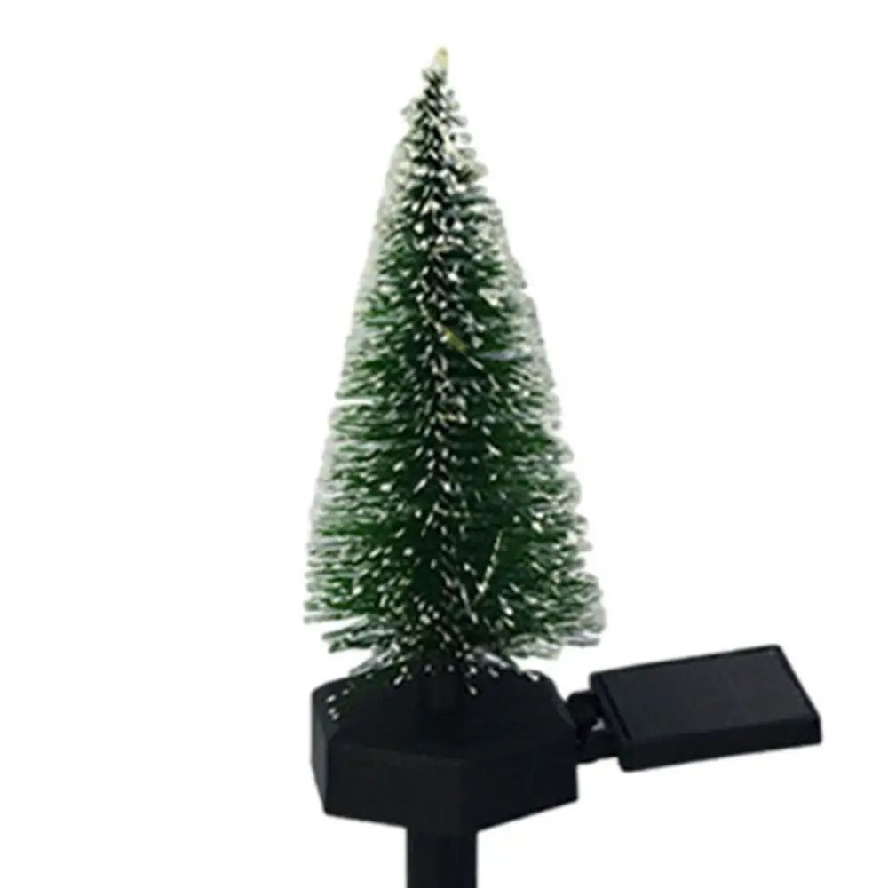 Snow Man Solar Lawn Lights – Festive Outdoor Garden Decor