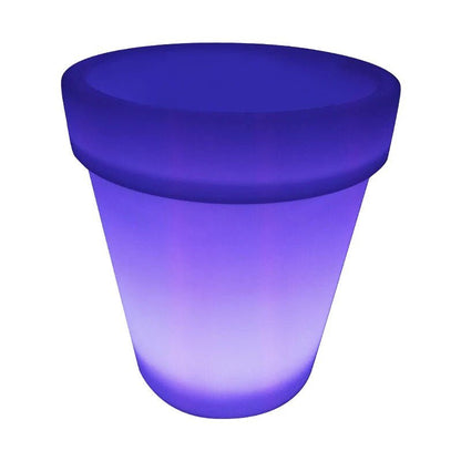 Solar Power Lighting Flowerpot - LED Solar Flower Pot Garden Decoration