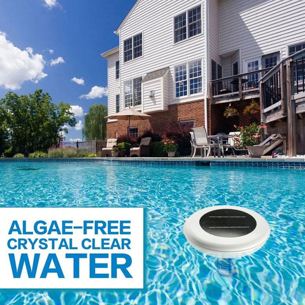 Solar-Powered Pool Ionizer - up to 85% Less Chlorine