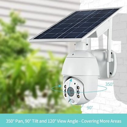 Solar Powered Security Camera