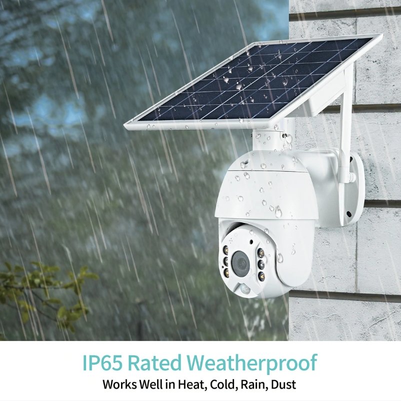 Solar Powered Security Camera