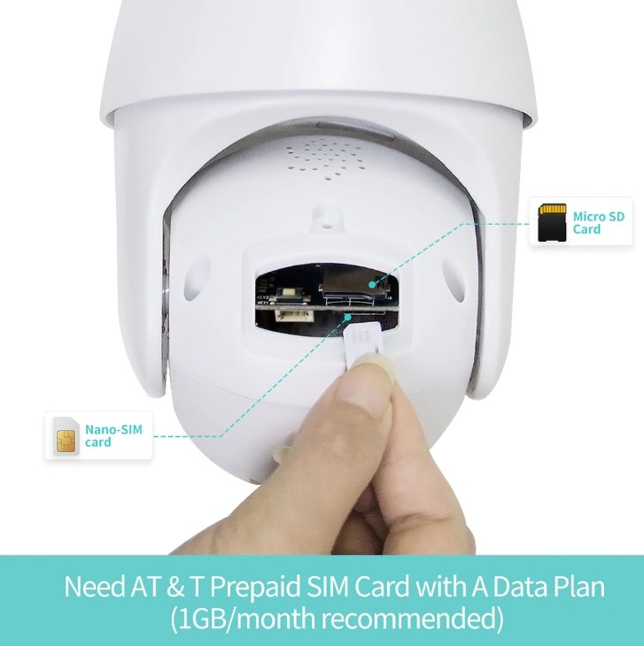 Solar Powered Security Camera