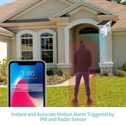 Solar Powered Security Camera