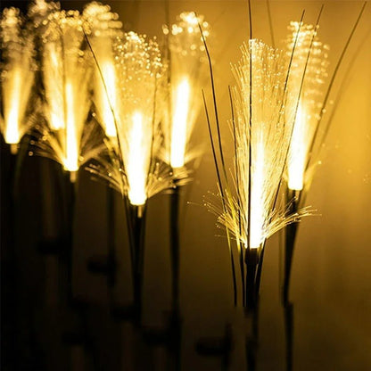 Solar Reed Garden Light - LED Solar Garden Lights Outdoor Waterproof Reed Light