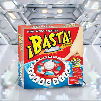 Spanish Word Board Game for Kids & Family – Fast-Paced Interactive Educational Toy Boosting Vocabulary, Spelling, and Quick Thinking Skills