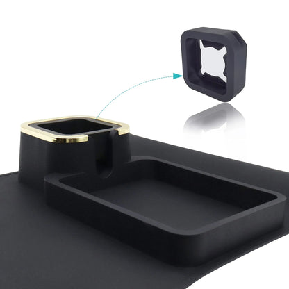 Spill-Proof Silicone Sofa Armrest Tray with Cup Holder – Ultimate Couch Organizer & Drink Holder for Effortless Comfort