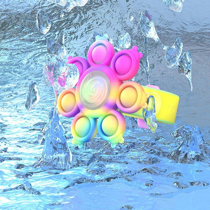 Spinning Pop Bubble Bracelet - Anti Stress Pops Wristband Light Bracelet for Kids