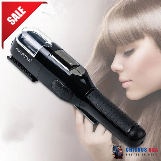 Split Ends Remover Hair Trimmer For Dry Damaged And Brittle Professional Automatic Trim Cordless