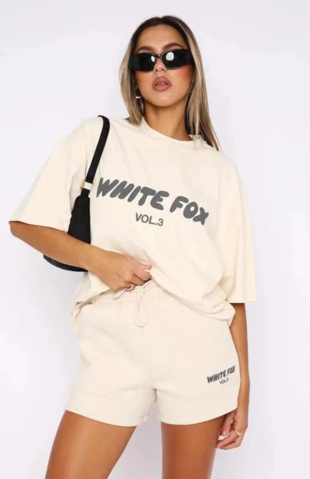 Sporty Casual Loose Printed T-Shirt and Shorts – Spring Perfect Chic Two-Piece Set for Women