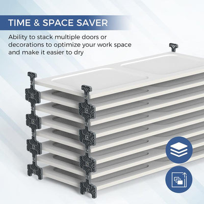 Spray Paint Racks - Paint Drying Rack and Stands, Cabinet Door Painting Rack, Door Stackers for Painting