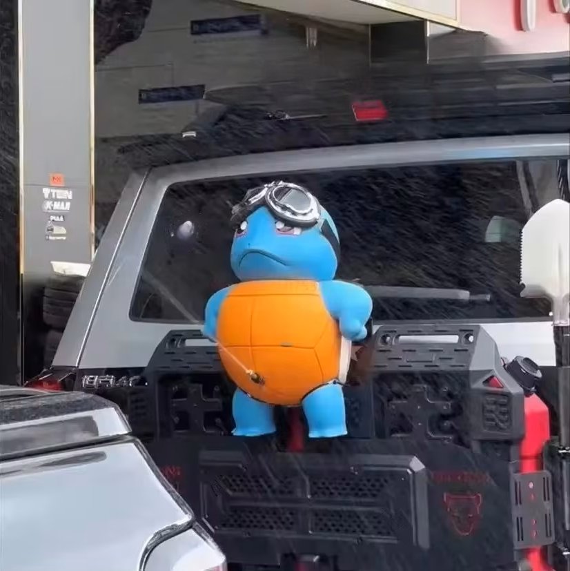 Squirtle Car Sprayer - Squirtle Anime Toy Pokemon Car Accessories