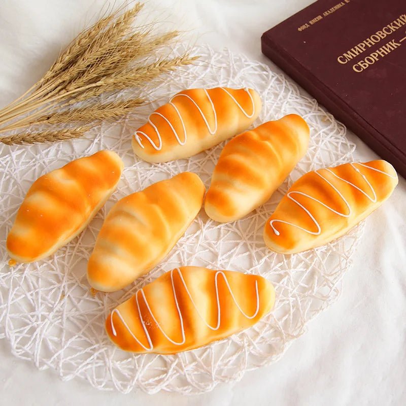 Squishy Bread and Food Stress Relief Toys – Slow-Rising Bread, Donuts & Toast for Stress Relief, Pranks, and Fun Desk Décor