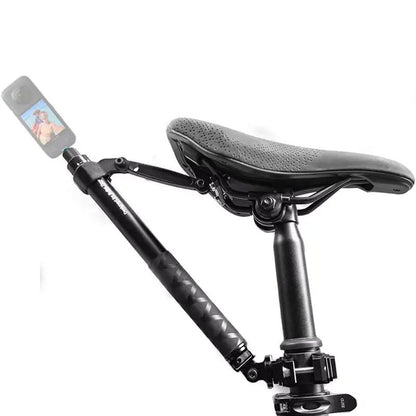 Premium Bicycle Backseat Mount – Capture Epic Rides with Third-Person GoPro/Insta360 Views, Fits Hero 13 to DJI 5