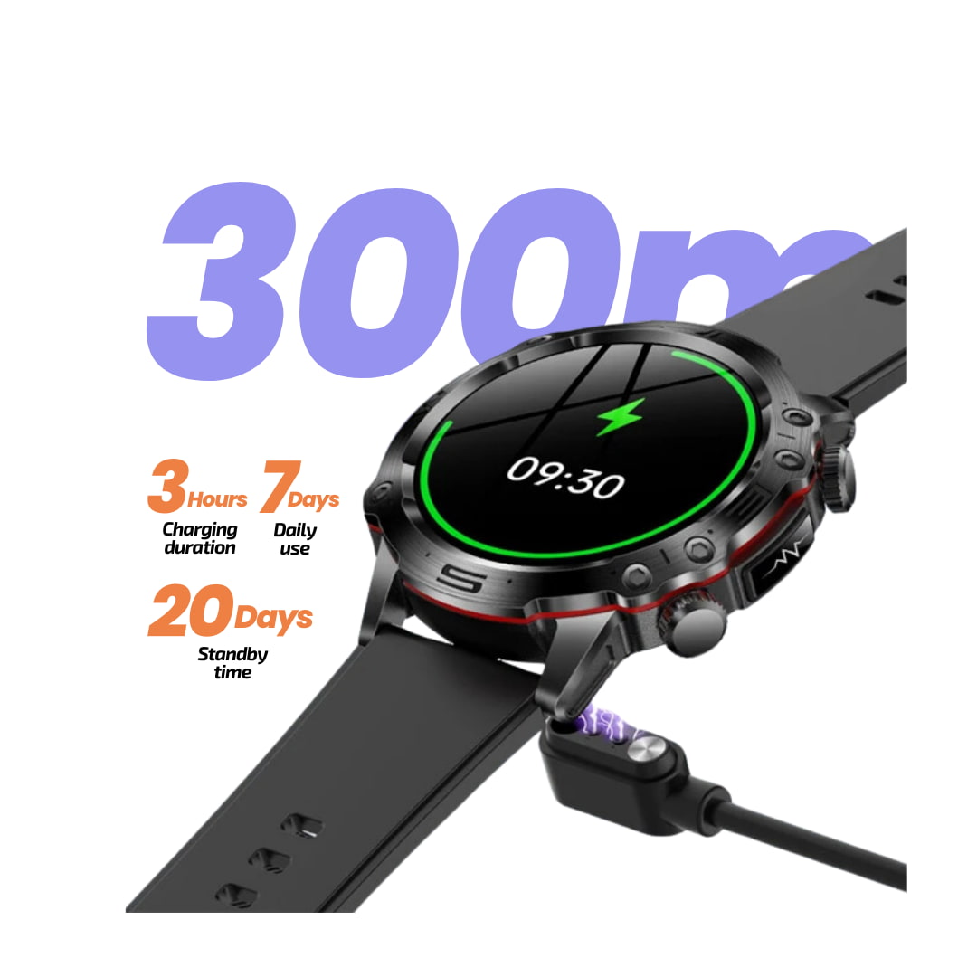 High-end ECG/EKG blood sugar health HD sports smart watch