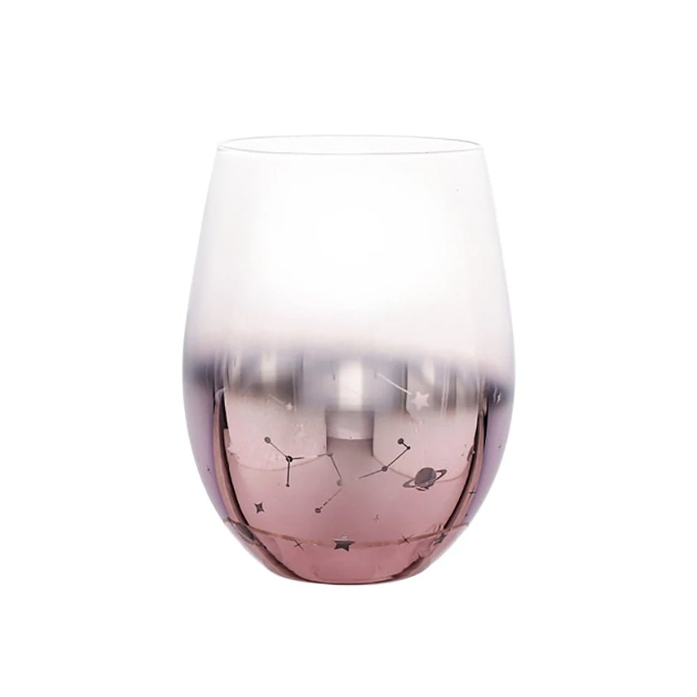 Starry Sky Wishing Glass – Lead-Free, Colorful Cocktail & Beverage Cup for Wine, Whiskey, and Personalized Gift Magic