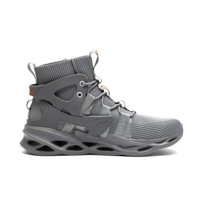 Steel Toe Safety Work Boots  -  High Top Men Safety Shoes Steel Toe Sneakers Man Puncture Proof Work Safety Boots