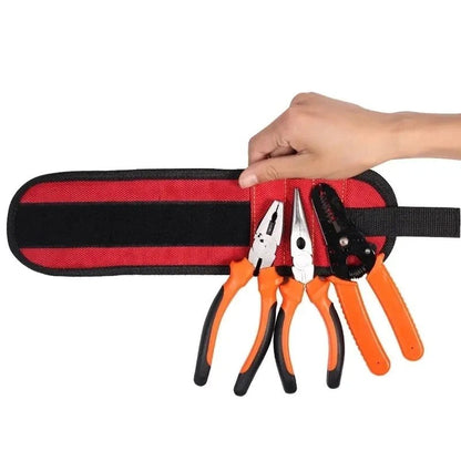 Strong Magnetic Wristband - Portable Tool For Screw, Nail, Nut, Bolt, and Drill Bit
