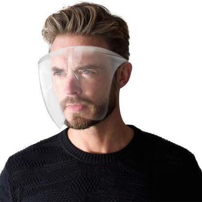 Face Shield - Transparent Glass Cover
