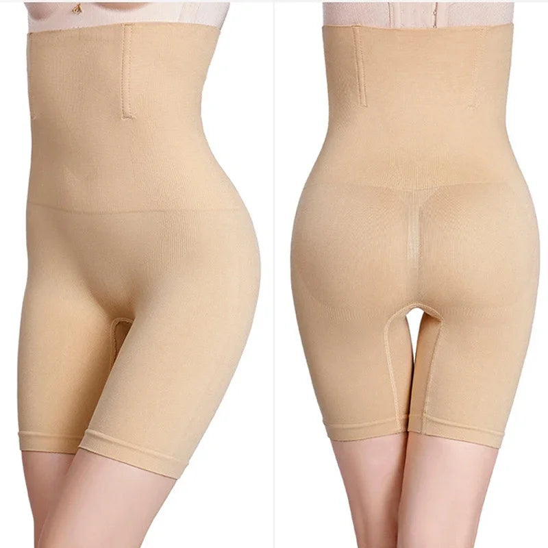 High Waist Tummy Control Shapewear Panties – Breathable Slimming Underwear for Seamless Curves & Hourglass Confidence