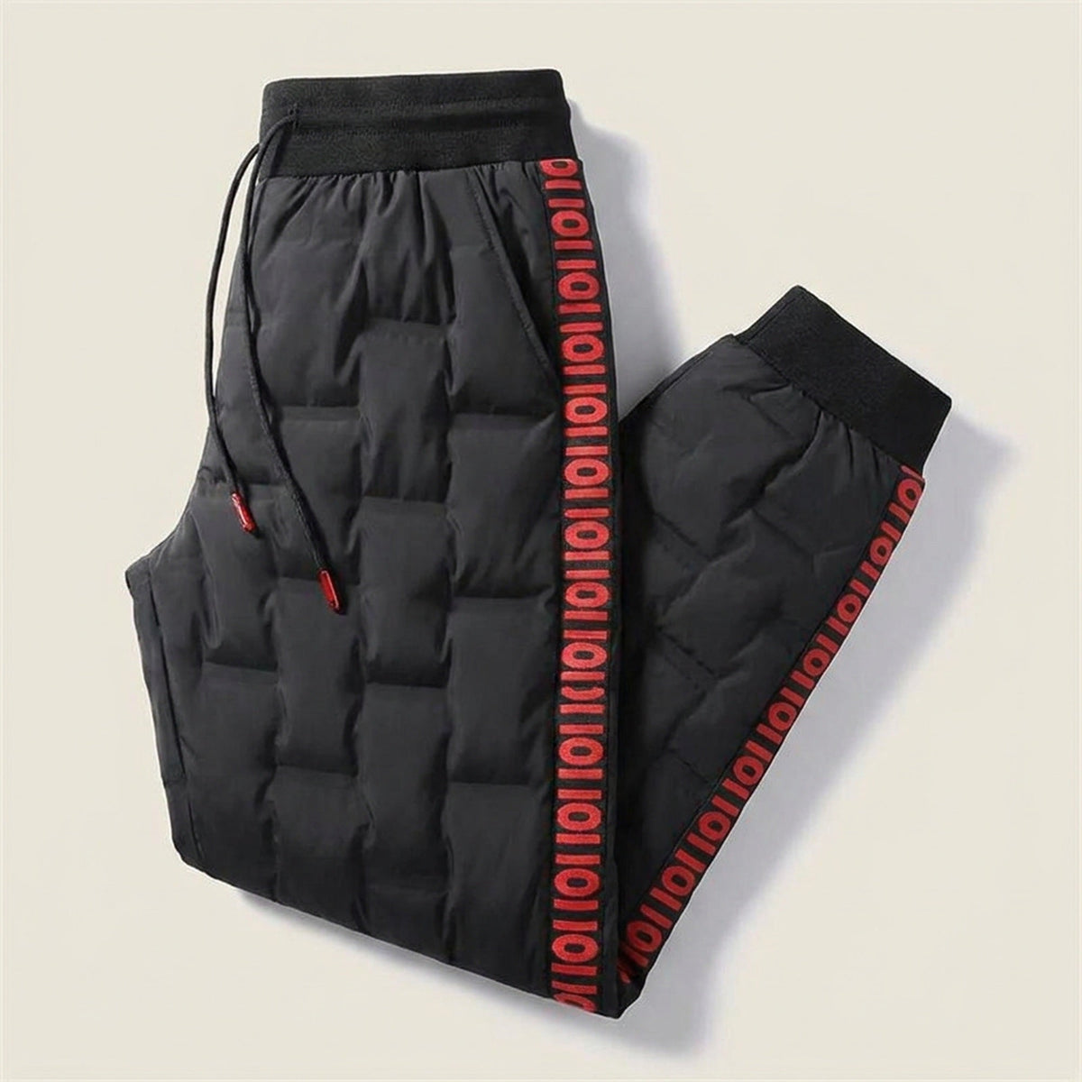 Winter Pants for Men – Fleece Lined or Quilted Puffer Thermal Joggers