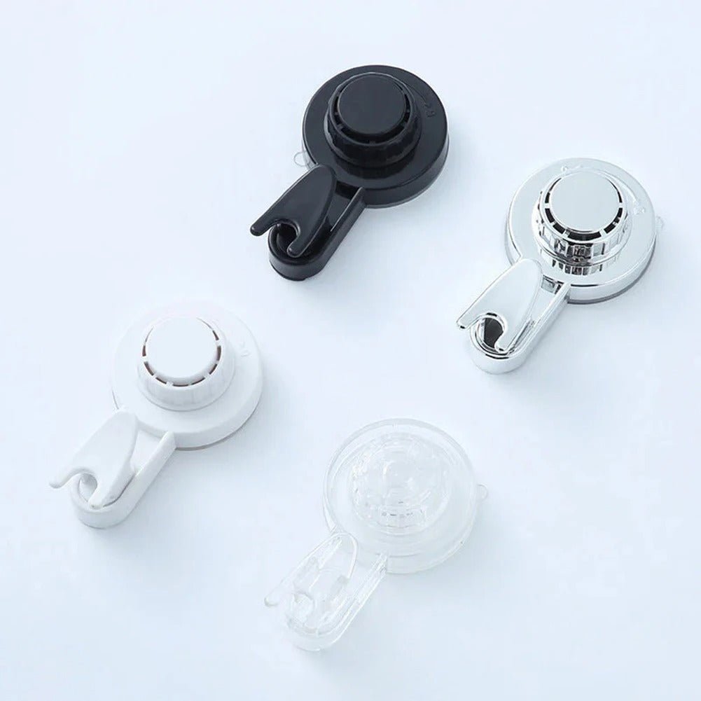Suction Cup Hooks - Movable Finishing Hook Towel Hanger Bathroom Kitchen Organizer