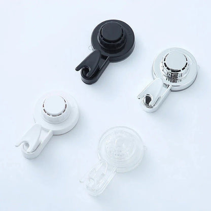 Suction Cup Hooks - Movable Finishing Hook Towel Hanger Bathroom Kitchen Organizer