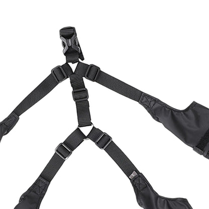 Suspender Dogs Boots - Waterproof Dog Shoes Adjustable Dog Boots Non Slip Breathable