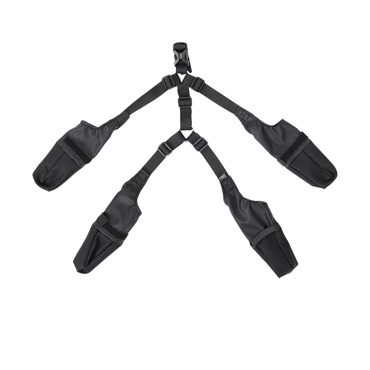 Suspender Dogs Boots - Waterproof Dog Shoes Adjustable Dog Boots Non Slip Breathable