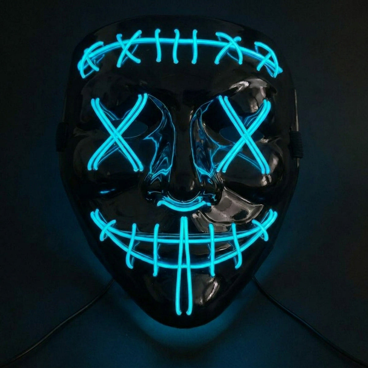 LED Halloween Mask - Light Up Mask for Festival & Cosplay