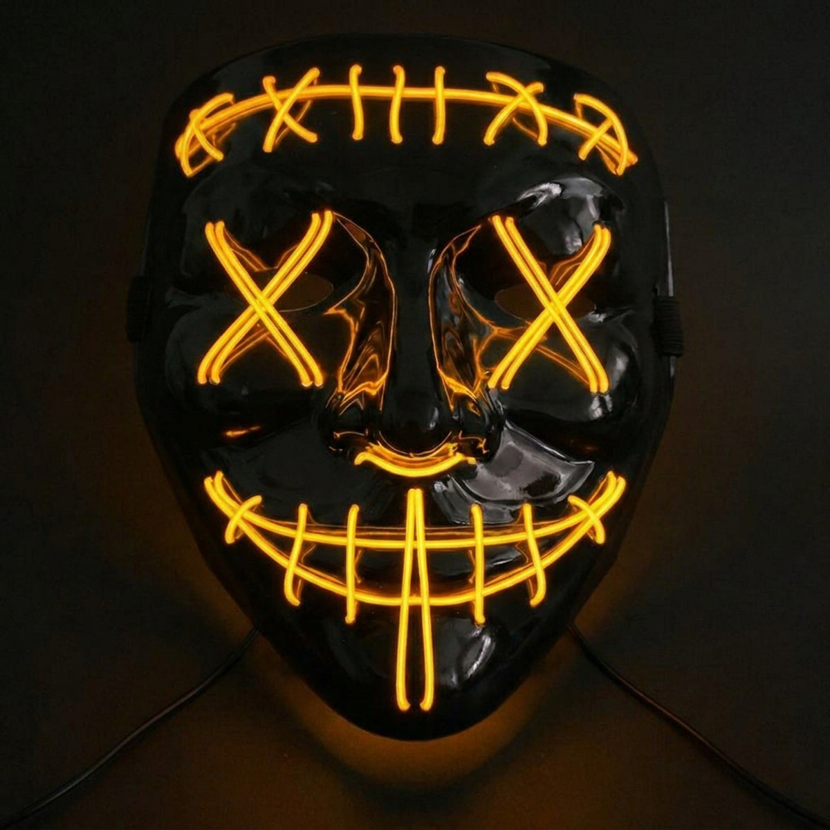 LED Halloween Mask - Light Up Mask for Festival & Cosplay
