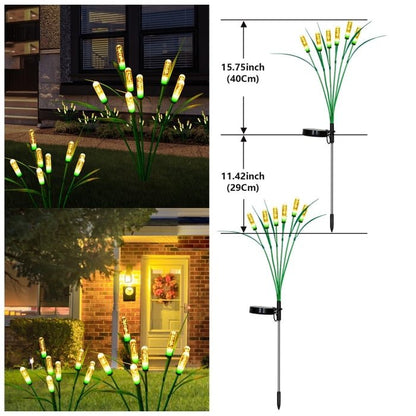 Swaying Solar Garden Lights - Enchanting Night Glow (2pcs)