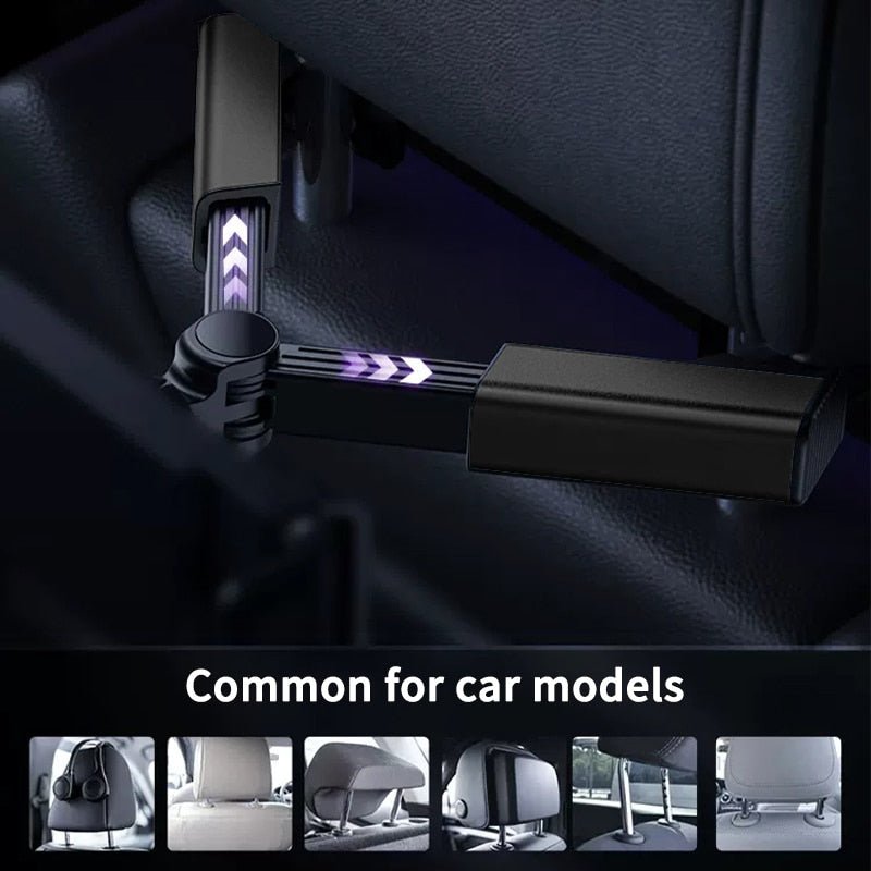Telescopic Car Phone Holder -  4-12.9 inch Universal Phone Stand for iPhone iPad