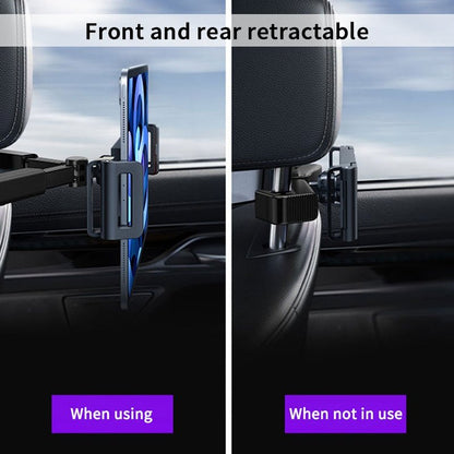 Telescopic Car Phone Holder -  4-12.9 inch Universal Phone Stand for iPhone iPad