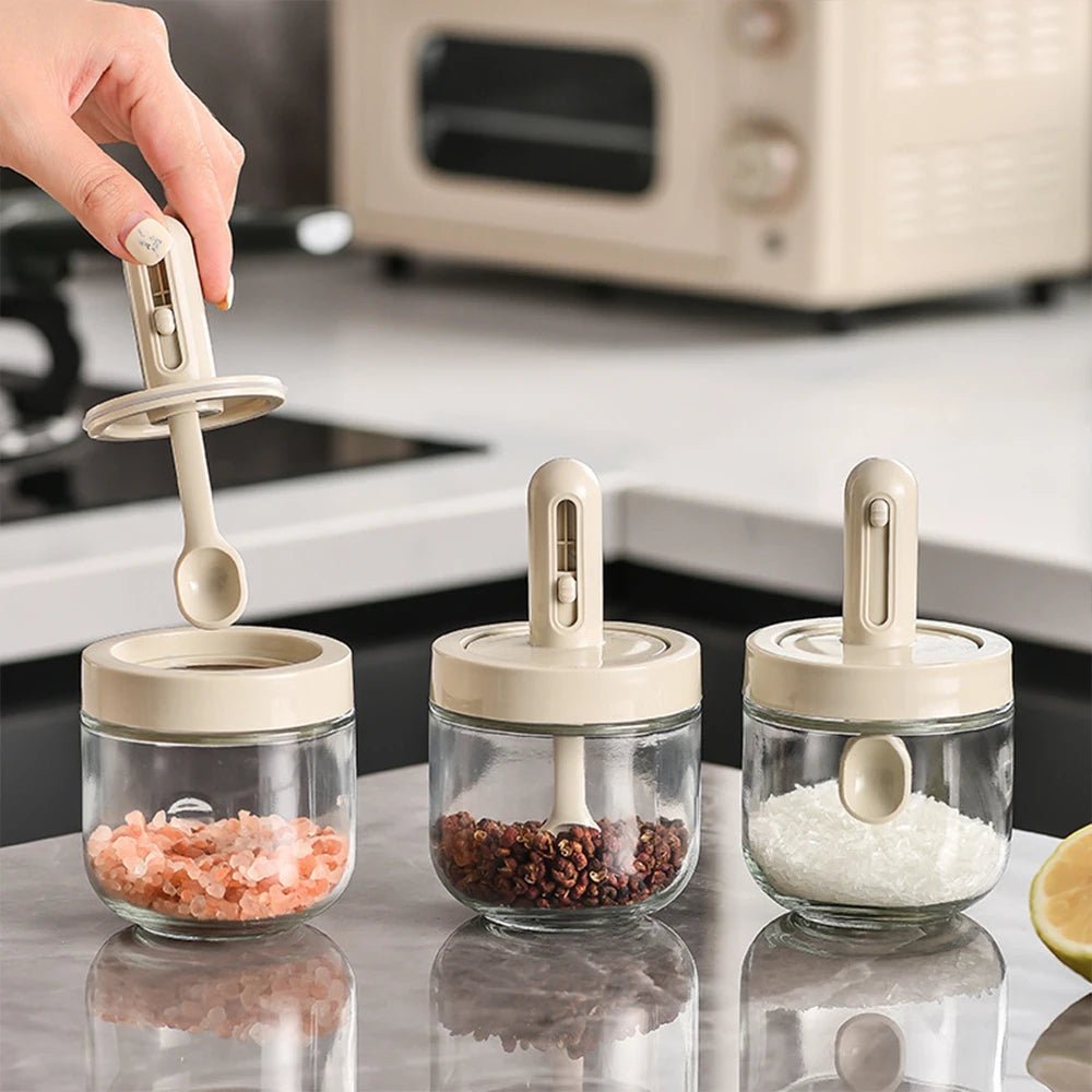 Telescopic Seasoning Bottle – Leak-Proof, Sealed Storage for Salt, Pepper, Sugar, and Seasonings, Perfect for Organized Kitchen