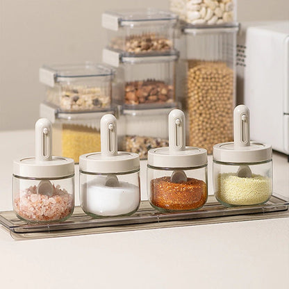 Telescopic Seasoning Bottle – Leak-Proof, Sealed Storage for Salt, Pepper, Sugar, and Seasonings, Perfect for Organized Kitchen