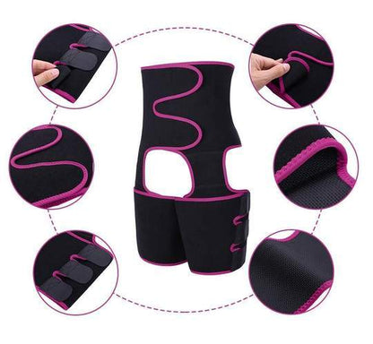 Women's 3-in-1 Neoprene Waist Trainer - Sculpt Your Waist & Booty Easily