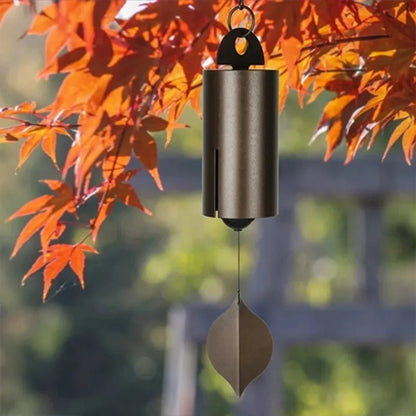 Deep Resonance Serenity Bell - Deep Tone Sound Wind Bell for Outdoor Decor for Garden, Patio, Porch