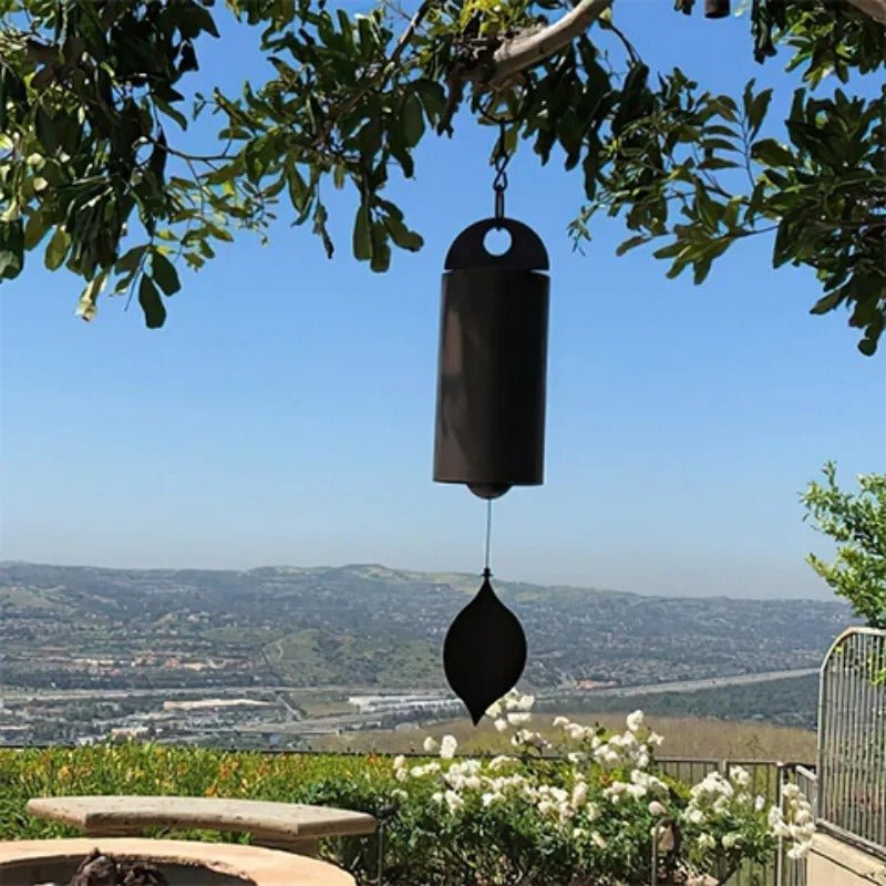 Deep Resonance Serenity Bell - Deep Tone Sound Wind Bell for Outdoor Decor for Garden, Patio, Porch