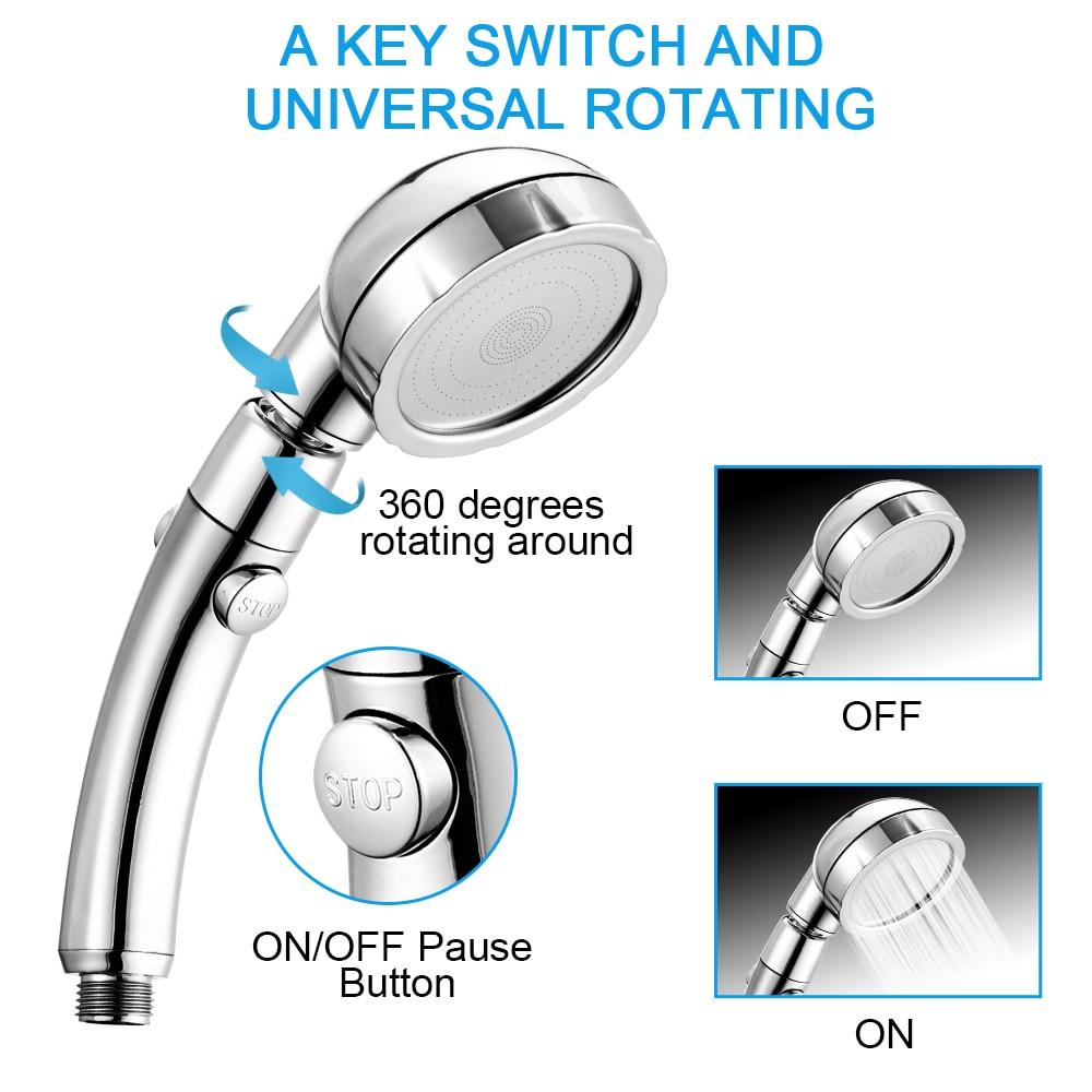 The Misugi - 3 In 1 High Pressure Showerhead