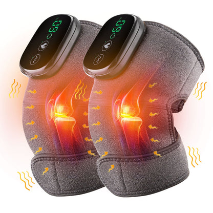 Thermal Joint Massager - 3-In-1 Heated Knee Elbow Shoulder Brace Wrap