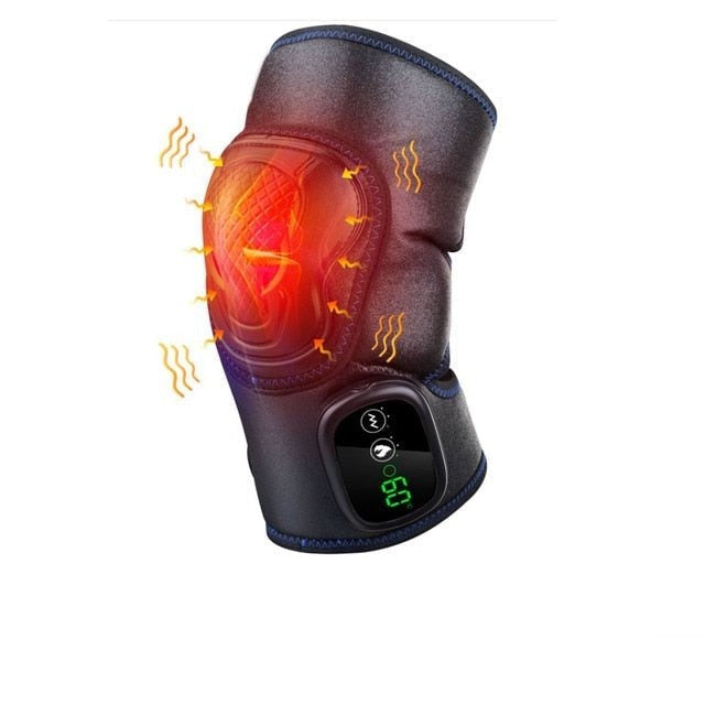 Thermal Joint Massager - 3-In-1 Heated Knee Elbow Shoulder Brace Wrap